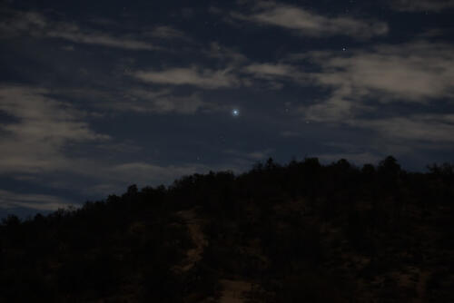 Bright Star Over the Mountain Top