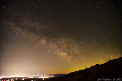 Milky Way Over Ridgecrest-1 