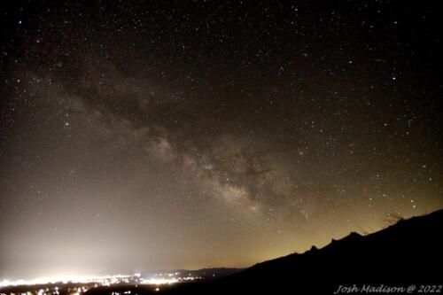 Milky Way Over Ridgecrest -2