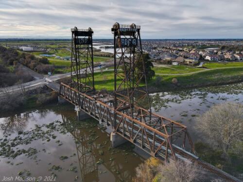 Drone-East-Bridge
